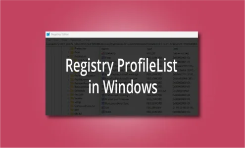 Registry Profilelist