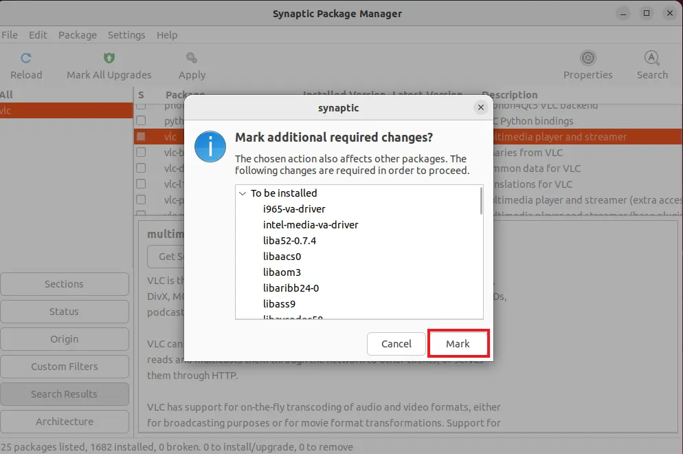 marking additional required changes